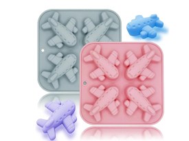 Molde silicona 4 aviones